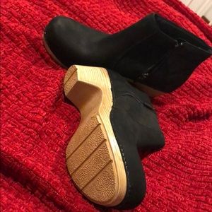 Dansko black Booties